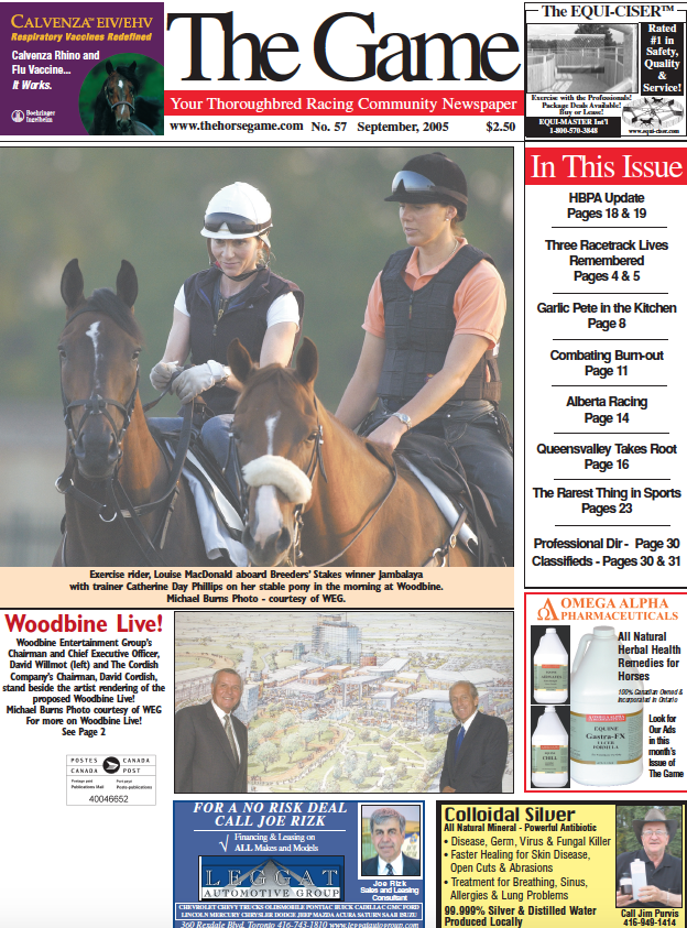 AIMCreateIdeas's tweet image. More past issues of The Game are now available online.
thoroughbredhighlight.com/the-game-2005/
Check out what was happening in Thoroughbred Racing in Canada in 2005 (15 years ago)
You'll see some familiar faces and some fabulous horses.
More past issues will be posted again soon so stay tuned.