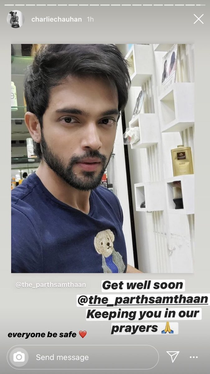 Things are not great between them but  putting all the differences aside she is at least praying for his well being. I love her for this.🥺❤️
#ParthSamthaan #CharlieChauhan