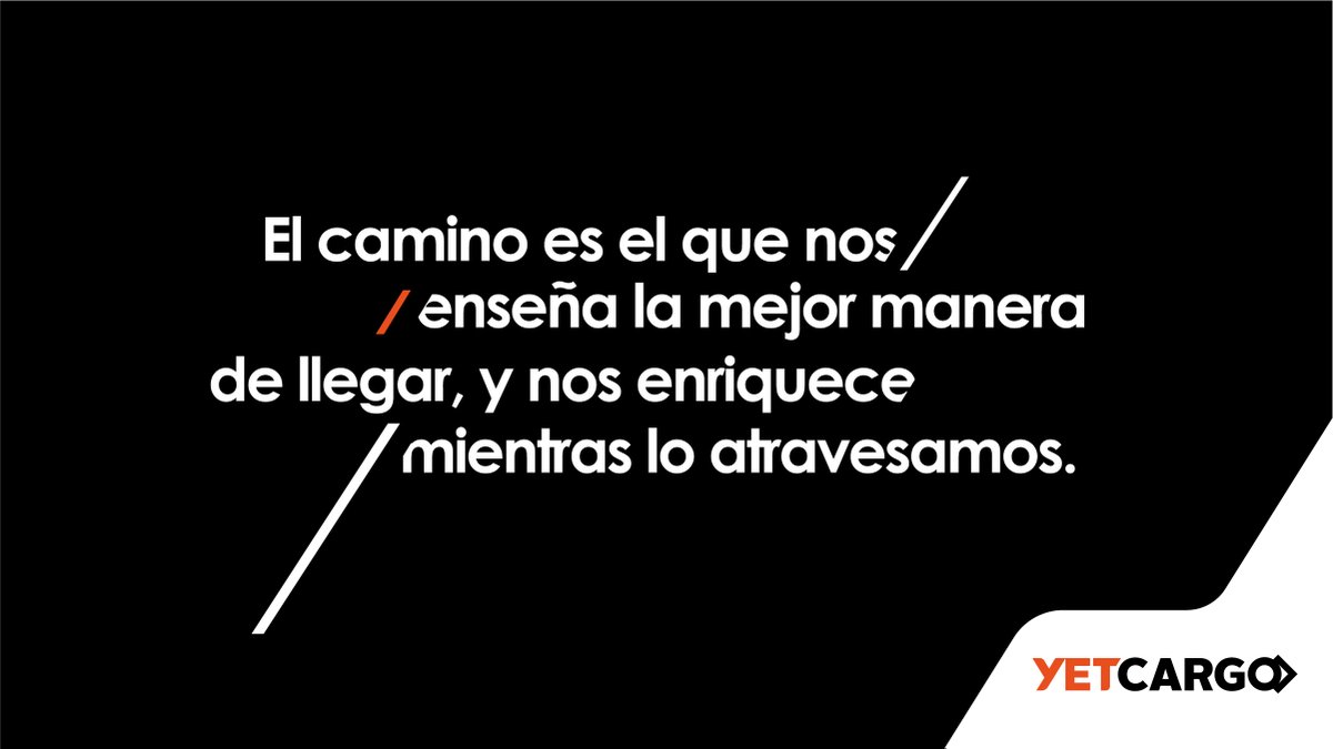yetcargo's tweet photo. Siempre aprendemos en el camino. #Transportistas #Traileros #Yetcargo #logística https://t.co/bHvjVDezUF