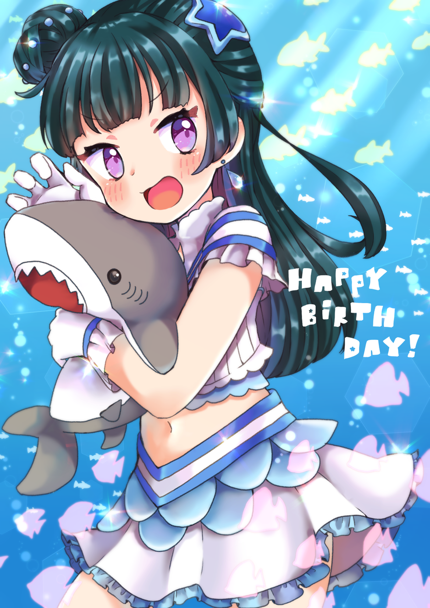 津島善子 「ヨハネちゃんおめでとー!!?
過去イラスト再掲っ

#津島善子誕生祭2020 」|さんざし🍒のイラスト