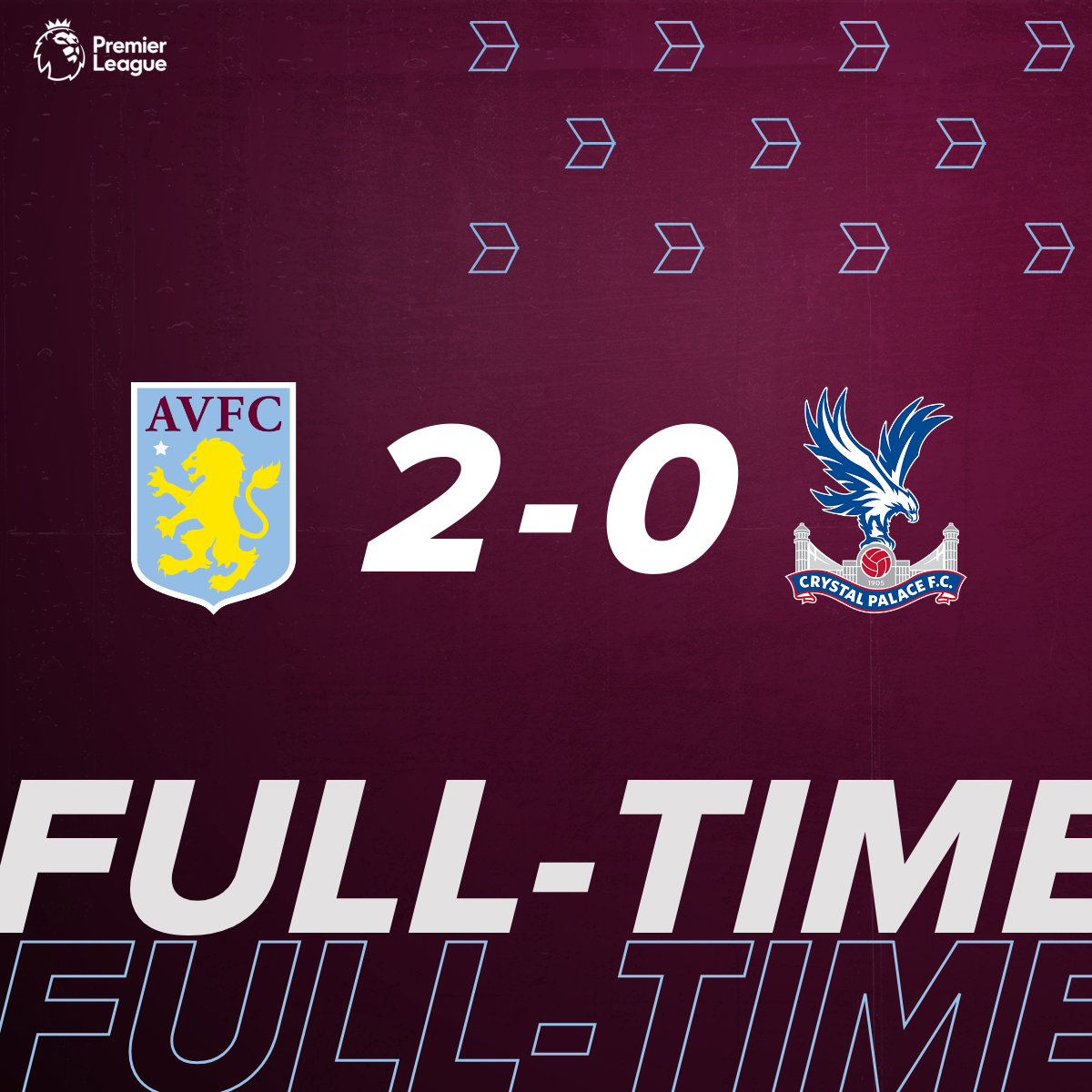 AVFCOfficial's tweet photo. VICTORY!

A goal in each half from @Trezeguet secures a vital win at Villa Park.

Three games to go and we're still fighting 👊

#AVLCRY #AVFC https://t.co/KkuMrIu1rL