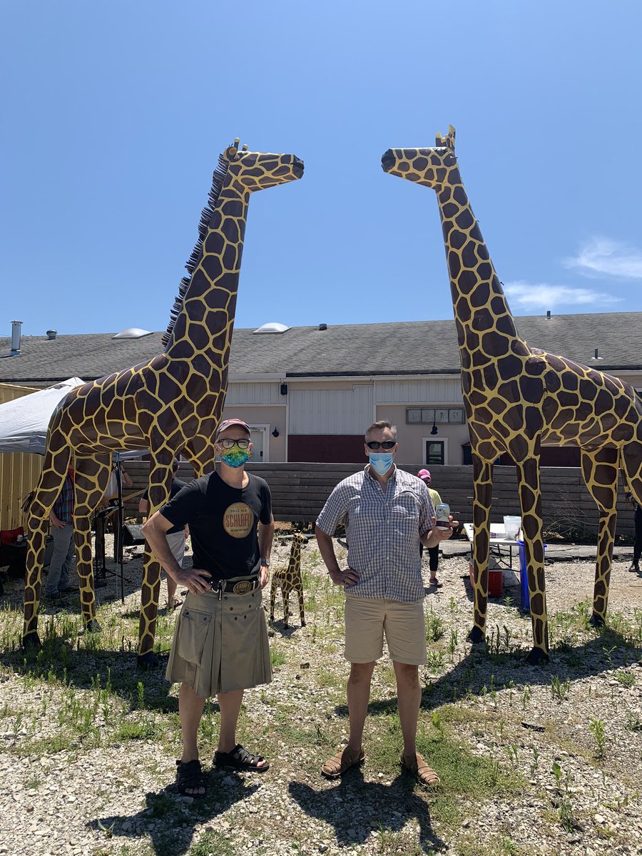 Huge thanks to <a href="/schlaflybrewer/">Stephen Hale</a> and Paul for stopping by for our welcome home Peaches small party on Friday!  St. Louis beer is full of love and these guys are #1.