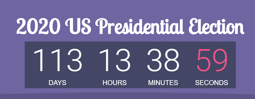 Durham can drop his indictments at ANY TIME before the election. People freaking out and going "Oh my GOD... there's only ONE HUNDRED AND THIRTEEN DAYS LEFT FOR DURHAM, JENSEN, BASH & OTHER AS-YET-UNNAMED US ATTORNEYS TO UNSEAL INDICTMENTS!!!! AHHHHHHHHHH!!!!!!"