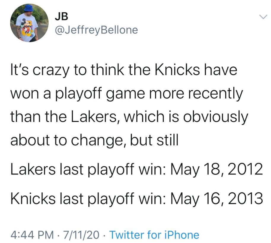 @SportsCenter so you suspend Woj for nothing, but you STEAL 'SCfacts' from @JeffreyBellone?? Come on guys. At least give the dude credit!!! SMH.