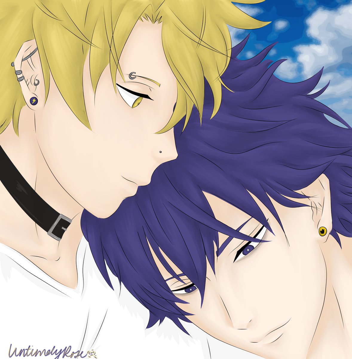 My sfw peice for <a href="/ZappyCatZine/">ZappyCat Zine</a>. 

I can't tell you how much fun this zine was and how many wonferful new friends and people i got to meet. 

Go give them some love and check out the full zine in comments below

#shinkami #bnha #kaminaridenki #shinsou