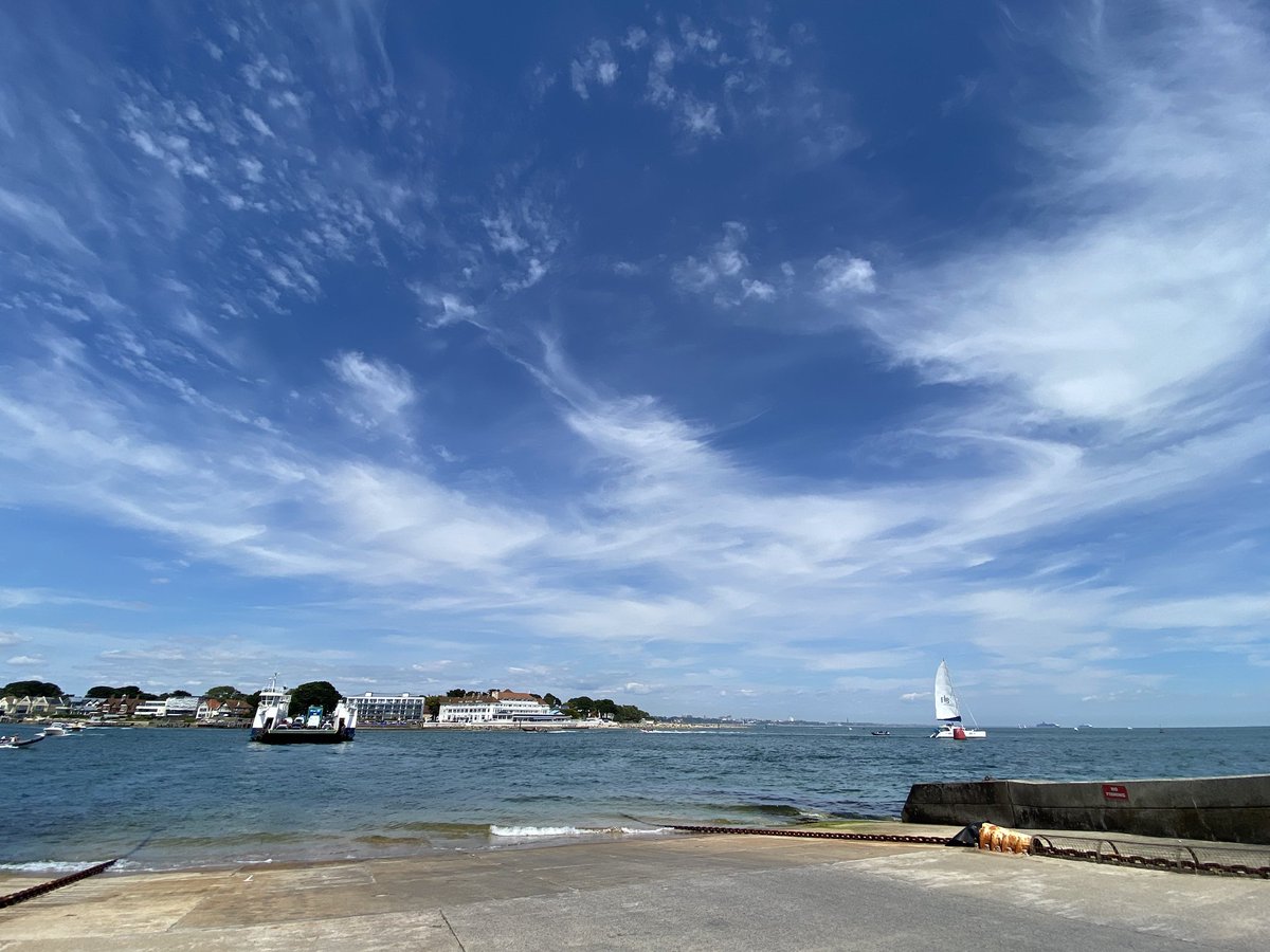 gastrophd's tweet photo. There are worse days and places to miss the ferry #firstinqueue https://t.co/3EwGjXzkAm