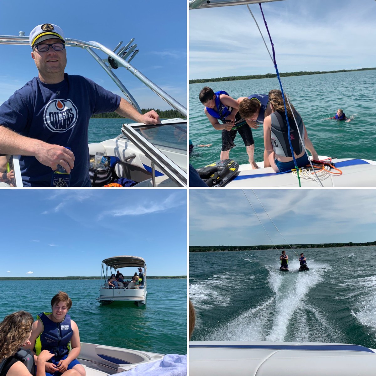 We finally got the boat out! And what a day ☀️🚤 #perfectweather #boating #summer2020