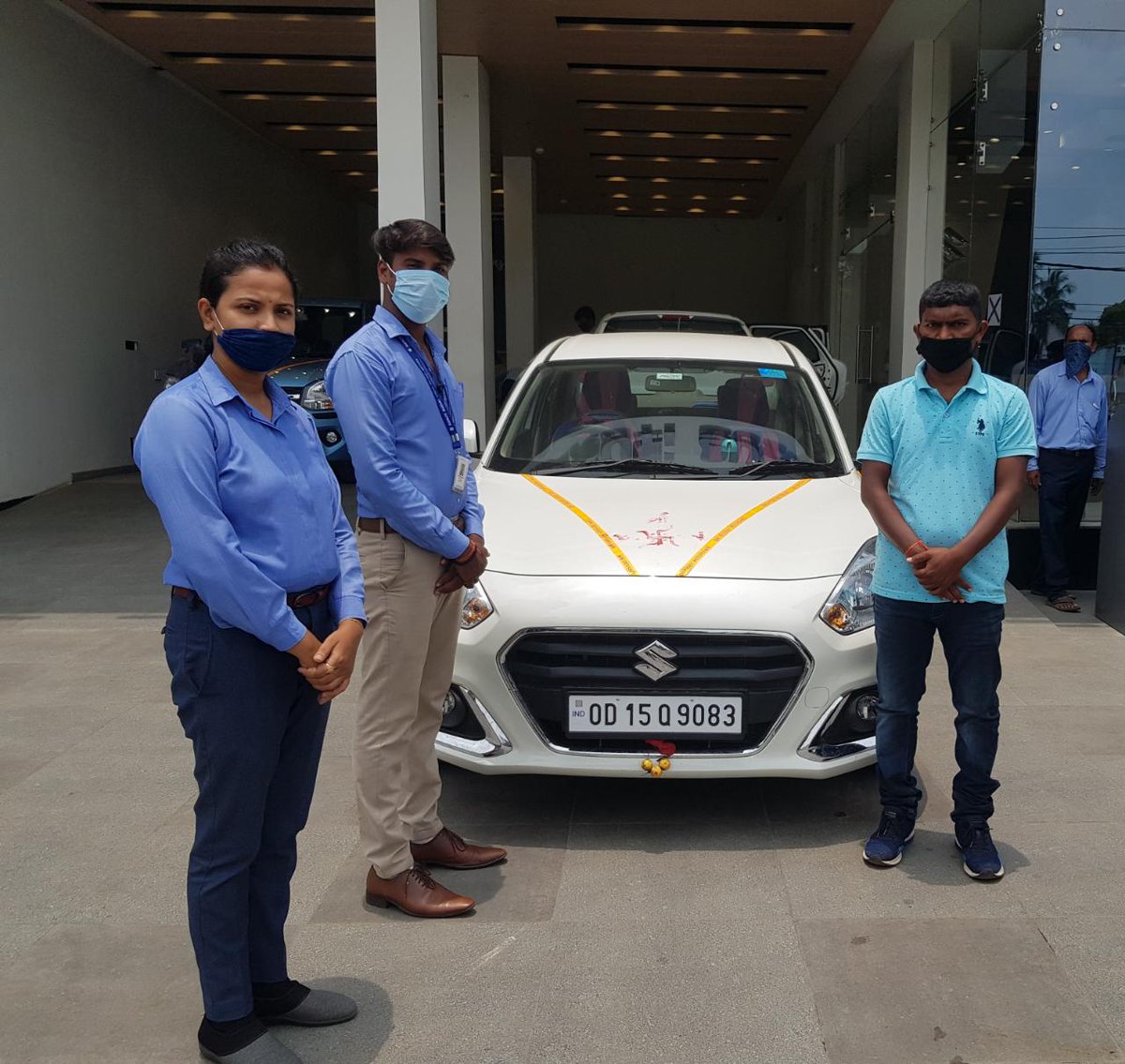 odcmotors's tweet photo. Here's Wishing you Beautiful Memories with your New Dzire. Heartiest congratulations Mr. Tejaraj Kanhar &amp; family.
Team Odyssey Motors Sambalpur https://t.co/19skMEql17