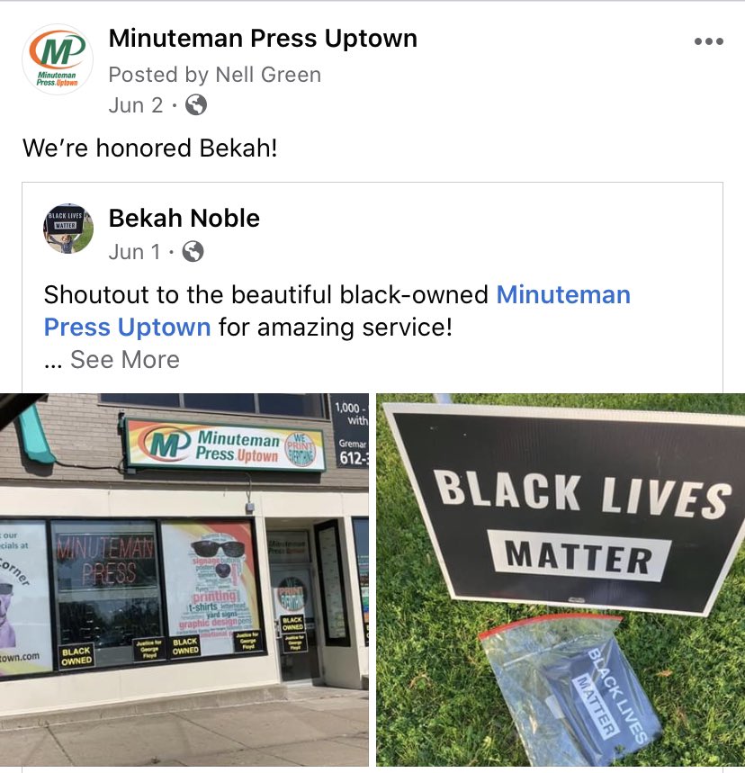 MinutemanUptown's tweet photo. #clientlove https://t.co/A638PnxdhC