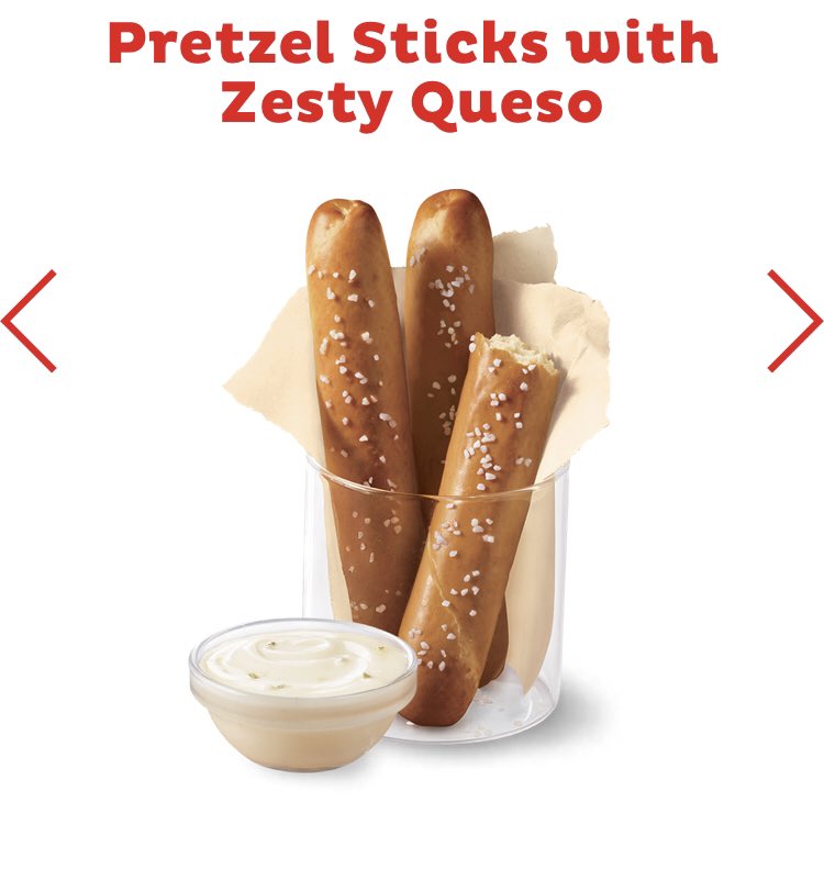 dairy queen (pt 2)pretzel sticks: 330 calskids fries: 180 cals