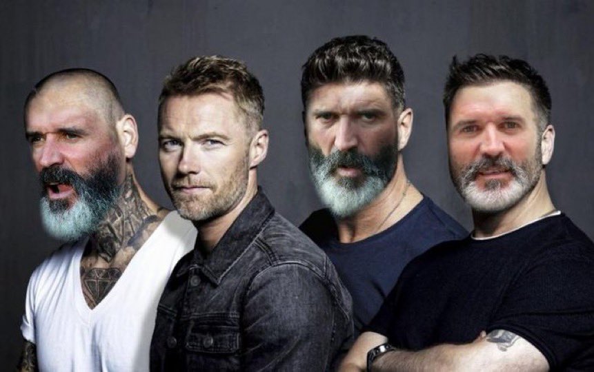 PeterCrouchPod's tweet photo. Roy Keane forms a band...#RoyZone
Check out @PlayersMusical for more of these 🤣 https://t.co/hWFCJzvQyE