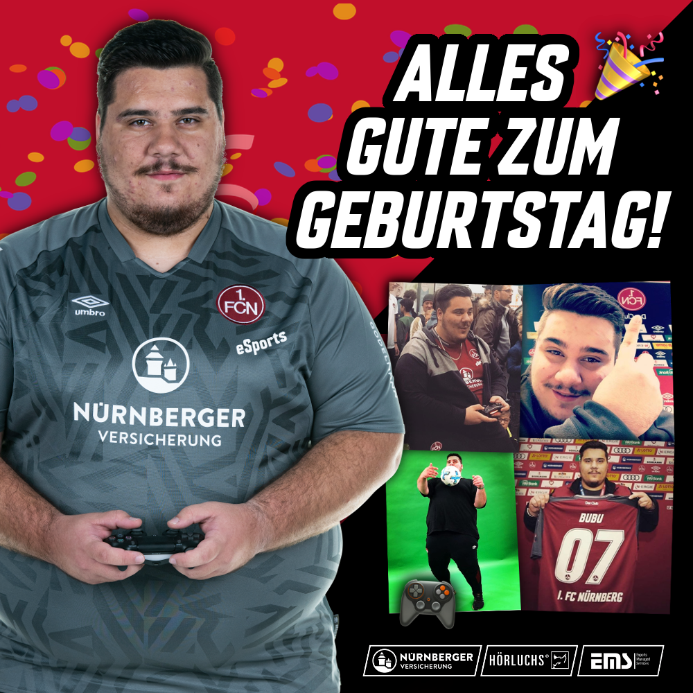 fcn_esports's tweet photo. Happy Birthday, @Da_Butenko! 🥳🎉

Unser eSportler feiert heute seinen 21. Geburtstag! Wir hoffen du hast einen tollen Tag! 😍👊

Das "Geschenk" gab es ja bereits gestern, aber weil es so schön war... 🎁👇

#FCN | #FCNeSports https://t.co/GgNuyYczEj