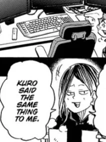 I love how Kenma and Kuroo's first post-timeskip appearances was them mentioning each other. That freaking screams soulmates!!! KuroKen nation, RISE!!! 