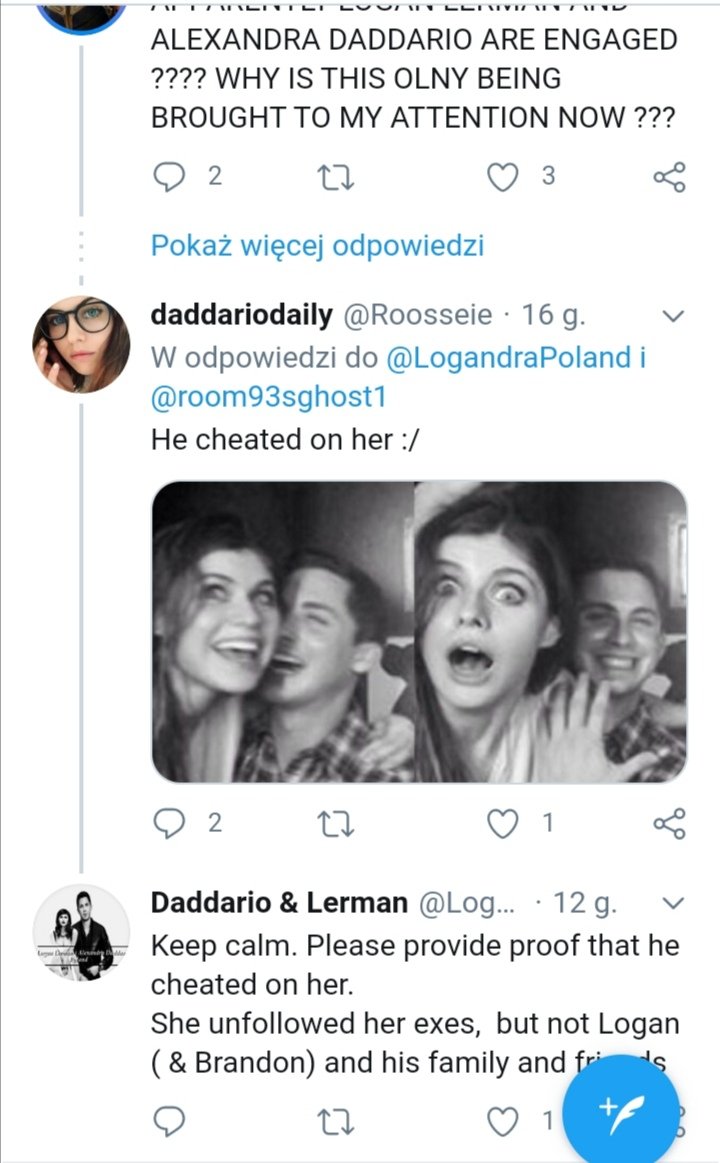 LogandraPoland's tweet photo. @girIscnfiIm There is no evidence that he cheated on her. I have politely asked for proof of one person who thinks this but has blocked me. The other ignored my question. This is a very harmful gossip. https://t.co/XKGSQRmAKx