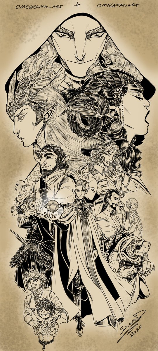 Omegasama_art's tweet photo. Some of my art from the past half year. #NobodyArtistClub https://t.co/DACKuMMyH4