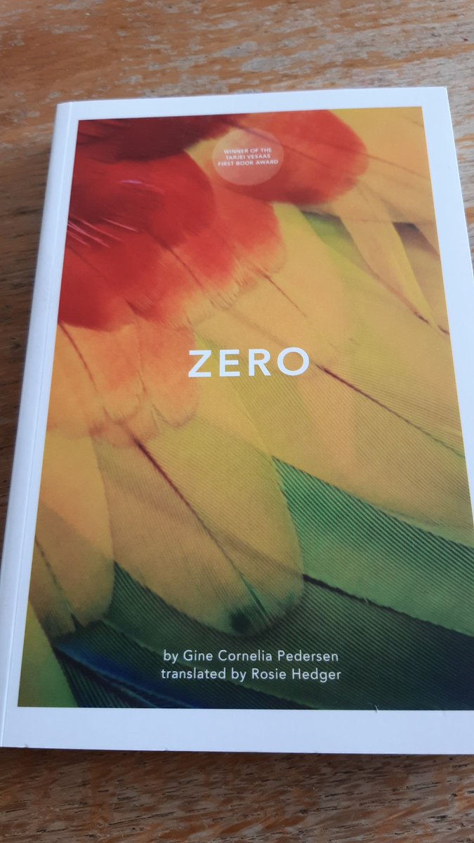 Zero by Norwegian writer Gine Cornelia Pedersen, translated by  @rosie_hedger and published by  @nordiskbooks