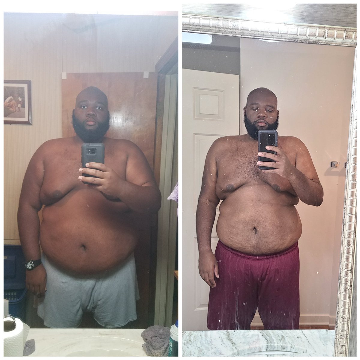 jbarner78's tweet photo. I usually don't post weight loss pics but eh.  Still got work to do though.
420.                                320 https://t.co/a3glEgtSmT