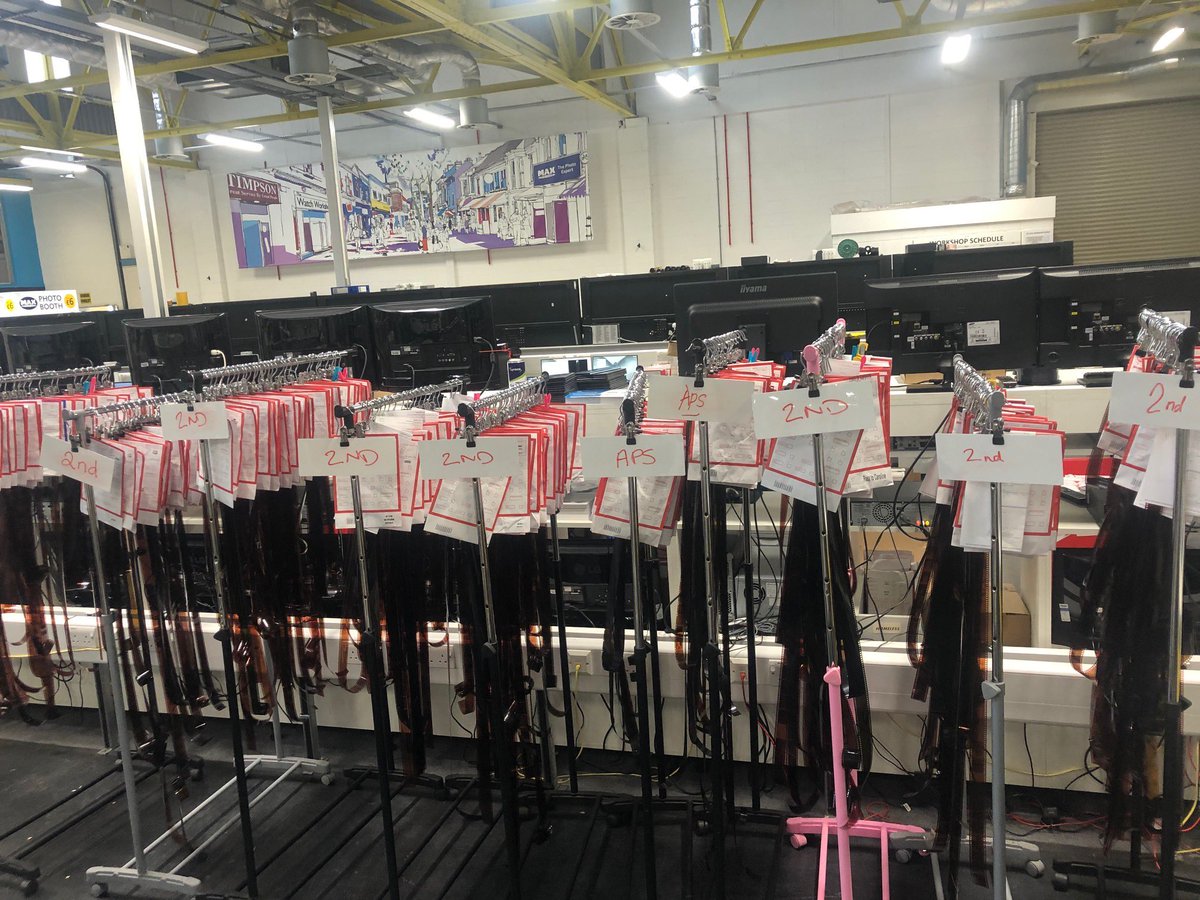 Last week saw a record number of analog films processed by the business. Thank you to all the team at ICE...you’re doing an amazing job!