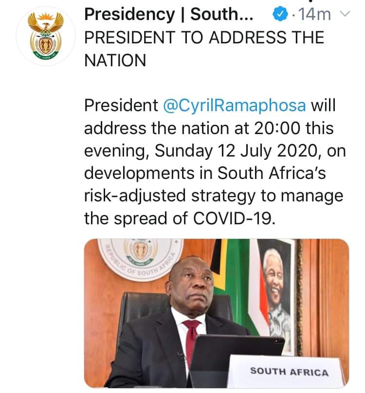 MattheeThea's tweet photo. Loadshedding during the time that the President address the nation??@Eskom_SA @PresidencyZA https://t.co/ENrgtGgVe2 @CyrilRamaphosa https://t.co/Zke9QXO0wf