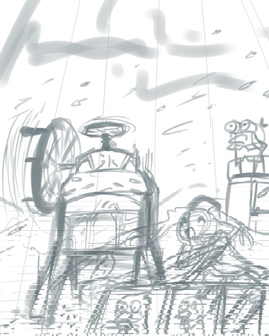 こんなん描いてます 