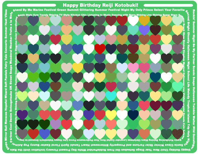 Elly Happy Birthday Rei Chan Thank You So Much For Being Such A Beautiful Person Both Inside And Out Seeing Your Smile Always Makes Me Happy I Feel Like I Can T