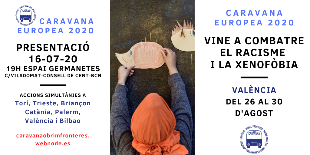 CaravanaObrim's tweet photo. Acte de presentació.DIJOUS 16 DE JULIOL A LES 19h                                                                                                                                         A l'espai Germantes (c/Viladomat amb Consell de Cent)
📢ORGANITZA'T https://t.co/FzzJKw57Zd