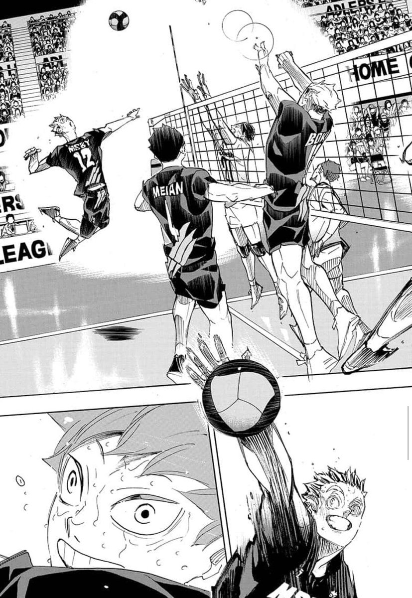 CHAPTER 401

hinata actually won this fated match being the best decoy, the name which kageyama made him be proud of 