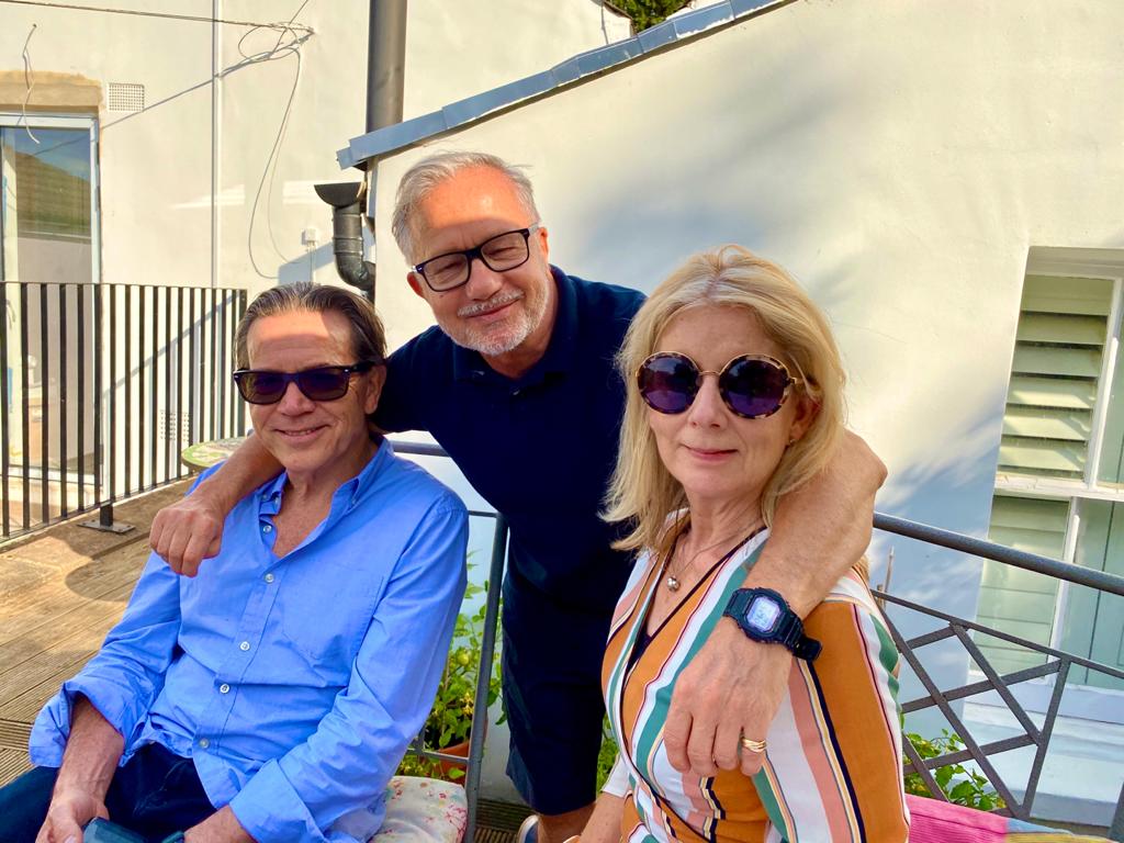 Kevin O'Sullivan (@tvkev) on Twitter photo Who are those two people with <a href="/TVKev/">Kevin O'Sullivan</a>? (<a href="/jacques_azagury/">Jacques Azagury</a>, <a href="/henriettak/">Henrietta Knight 🌼🍾🐕</a>) Who are those two people with <a href="/TVKev/">Kevin O'Sullivan</a>? (<a href="/jacques_azagury/">Jacques Azagury</a>, <a href="/henriettak/">Henrietta Knight 🌼🍾🐕</a>)