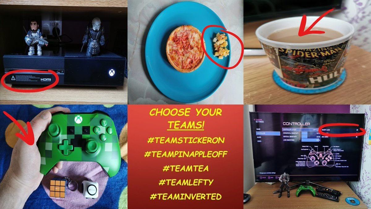 Del_Boy_Guru's tweet photo. I feel like I need to post this in my socials more so people know what to expect with civilised conversation with myself... ๐คโ๐ฎ #TeamStickerOn
#TeamPinappleOff
#TeamTea
#TeamLefty
#TeamInverted
Drop your own allegiances in the comments below... โฌ๏ธโฌ๏ธโฌ๏ธ https://t.co/COB4dF7Dhn
