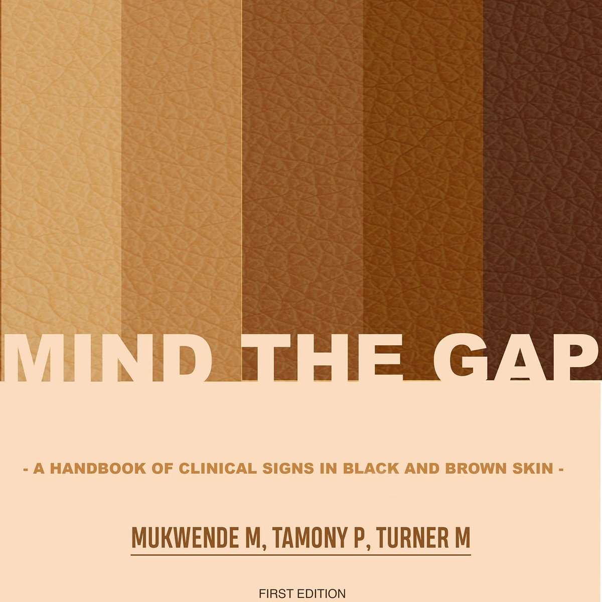 Check out Mind The Gap, a new teaching handbook that illustrates the clinical signs of derm conditions on skin of color. It's by British medical student Malone Mukwende, and you can find him @malone_mk. #dermtwitter #medstudents #BLM