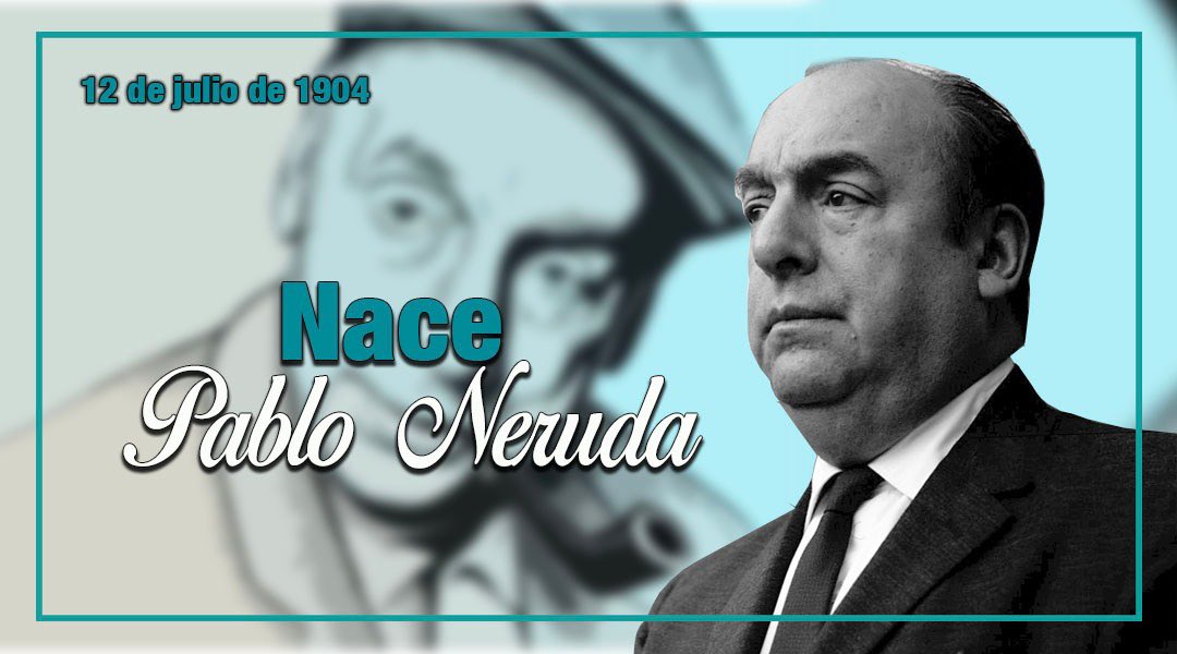 Pablo Neruda, con su estilo literario luchó por un mundo menos desigual. Hoy, recordamos su legado al cantarle a Bolívar: “Otra vez entre pólvora y humo tu espada está naciendo. Otra vez tu bandera con sangre se ha bordado. PERO HACIA LA ESPERANZA NOS CONDUCE TU SOMBRA”. #12Jul