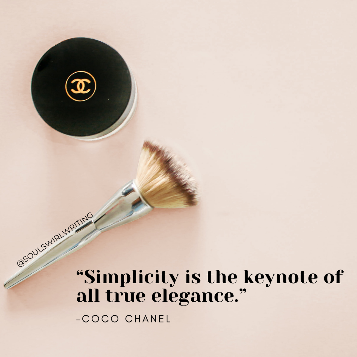 soul_swirl's tweet photo. Today is #NationalSimplicityDay! This #InspirationalSunday quote comes from the great Coco Chanel: "Simplicity is the keynote of all true elegance." How will you celebrate?@NationalDayCal @BlogsocialBlogs
Photo Cred: @Element5Digital
#simplequotes #cocochanel #soulswirlwriting https://t.co/6mpcmtgt6Y