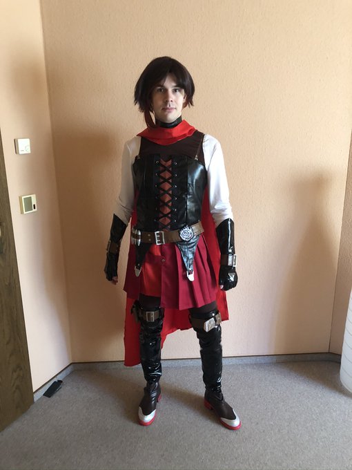 More cosplay stuff. #RWBY #RubyRose #cosplay #crossplay https://t.co/MDtlqM5ija<a href="/tag/rwby"class="tags">#RWBY</a><a href="/tag/rubyrose"class="tags">#RubyRose</a><a href="/tag/cosplay"class="tags">#cosplay</a><a href="/tag/crossplay"class="tags">#crossplay</a>