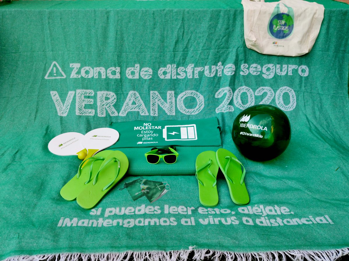 iberdrola's tweet photo. ¡Este año disfruta #Verañando ⛱️🌴 CON RESPONSABILIDAD! Sorteamos 10 packs para ayudar a tu seguridad en tus planes de vacaciones. Comenta con #VerañeoConDistancia y consigue el tuyo😎 

Más info: https://t.co/l5J5qtVbwj https://t.co/s8Tb41g62S
