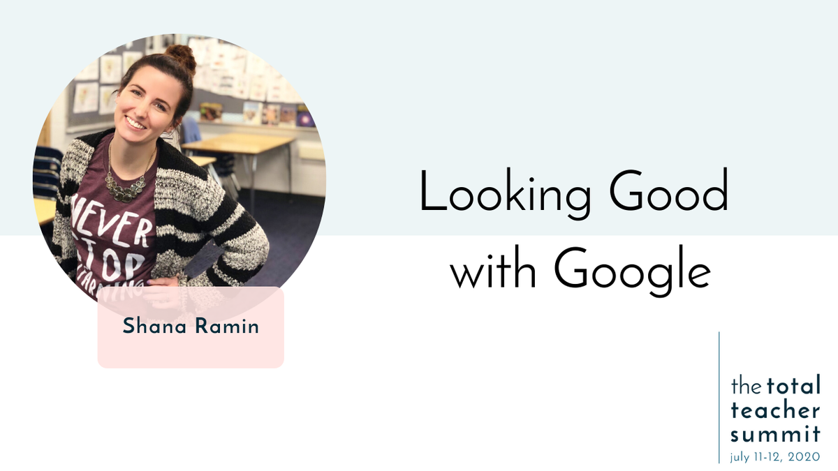EDverythingED's tweet photo. Make those virtual classrooms and worksheets feel a little more like you and your space with @shanateaches's tips! Her talk is live now! #TotalTeacherSummit #ProfDev #TeacherPD  https://t.co/LgxhMUI7Wa https://t.co/cqTDlTdRiN