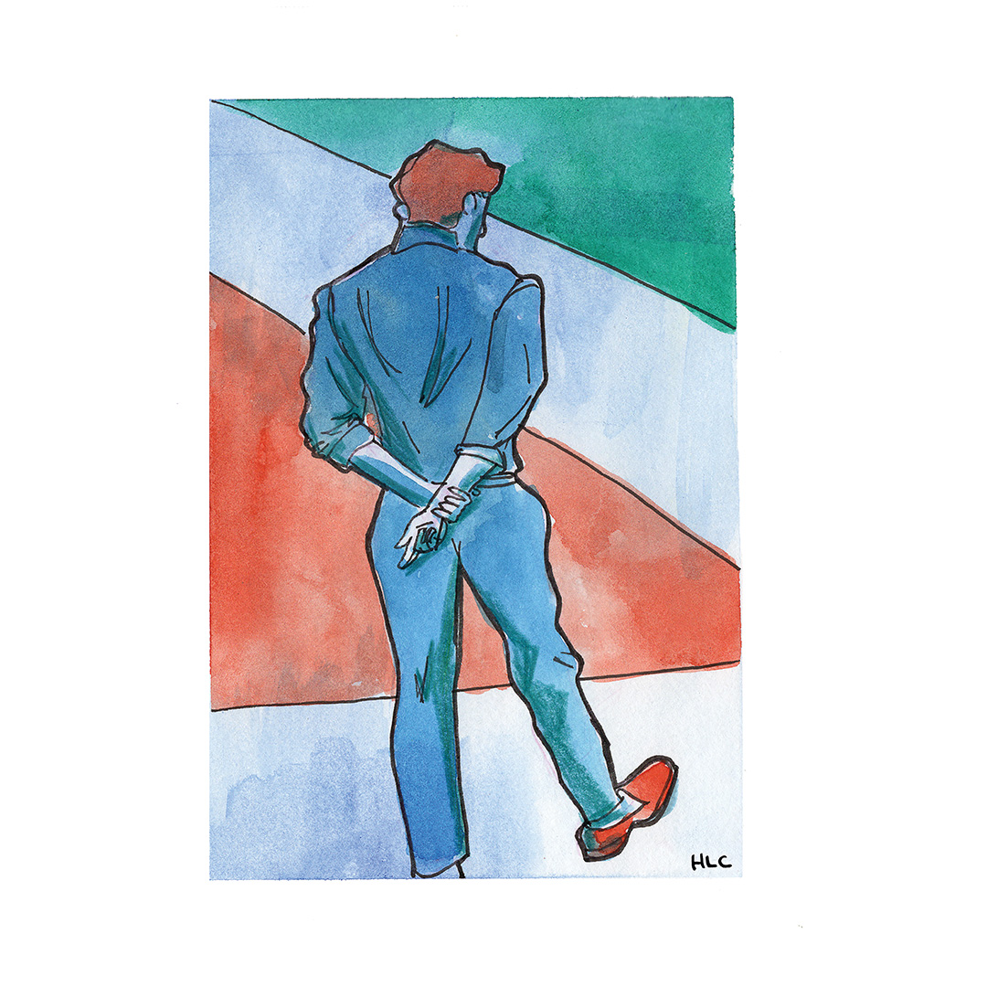 DesignCarlson's tweet image. Don't you think this drawing looks like a certain someone. Can you guess who by today's song clue?

NAME THAT TUNE:

🎵We're no strangers to love/ You know the rules and so do I/ A full commitment's what I'm thinking of/ You wouldn't get this from any other guy/🎶