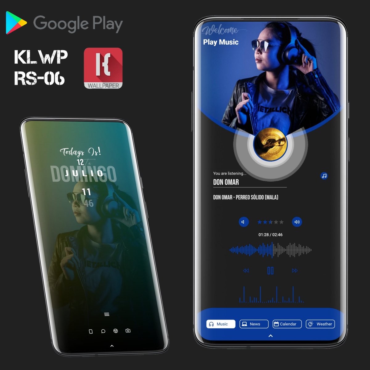 Android15Kustom's tweet image. ✔️Preset: KLWP RS-06
One Page
🔹Used:
🔘Nova Launcher
🔘Klwp

👉 Download:
play.google.com/store/apps/det…

🔹VIDEO:
youtu.be/6Hm8dFpvDl4

#klwp #kwgt #homescreen #Themes #personalizacion #android #personalizacionandroid #ui #uidesign #kustom #templates #illustration #novalauncher
