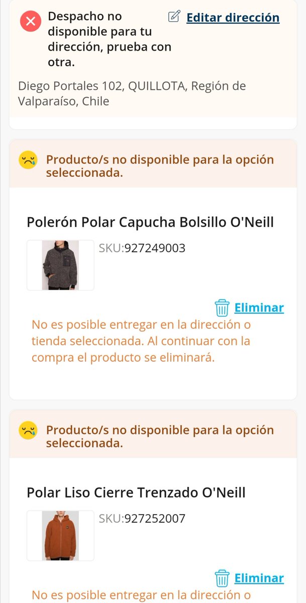 alvarodvs's tweet photo. @tiendas_paris Estimados, entiendo que no tengan disponibilidad logística, pero tampoco me dan la posibilidad de ir a retirarlo a alguna tienda, siendo que en la pagina figuran con stock disponible #ESO #esonomas https://t.co/AC2fagsF5L