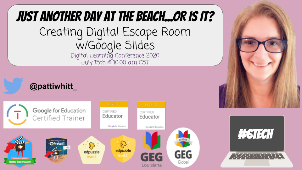 techtogeaux's tweet photo. Tomorrow is the last day to register for DLC 2020 #6Tech Register 👉 https://t.co/WegL3n8bSd
#edtechchat #edtech #education https://t.co/FOnfGp4Wvt