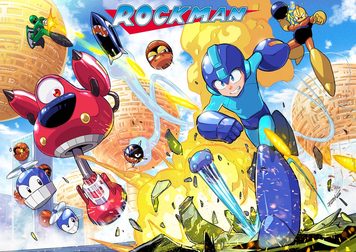 SolsticeVille's tweet photo. Another tribute to my favorite character on the entire pop culture #megaman #rockman #capcom #soslticeville https://t.co/Feg4t7Aok0