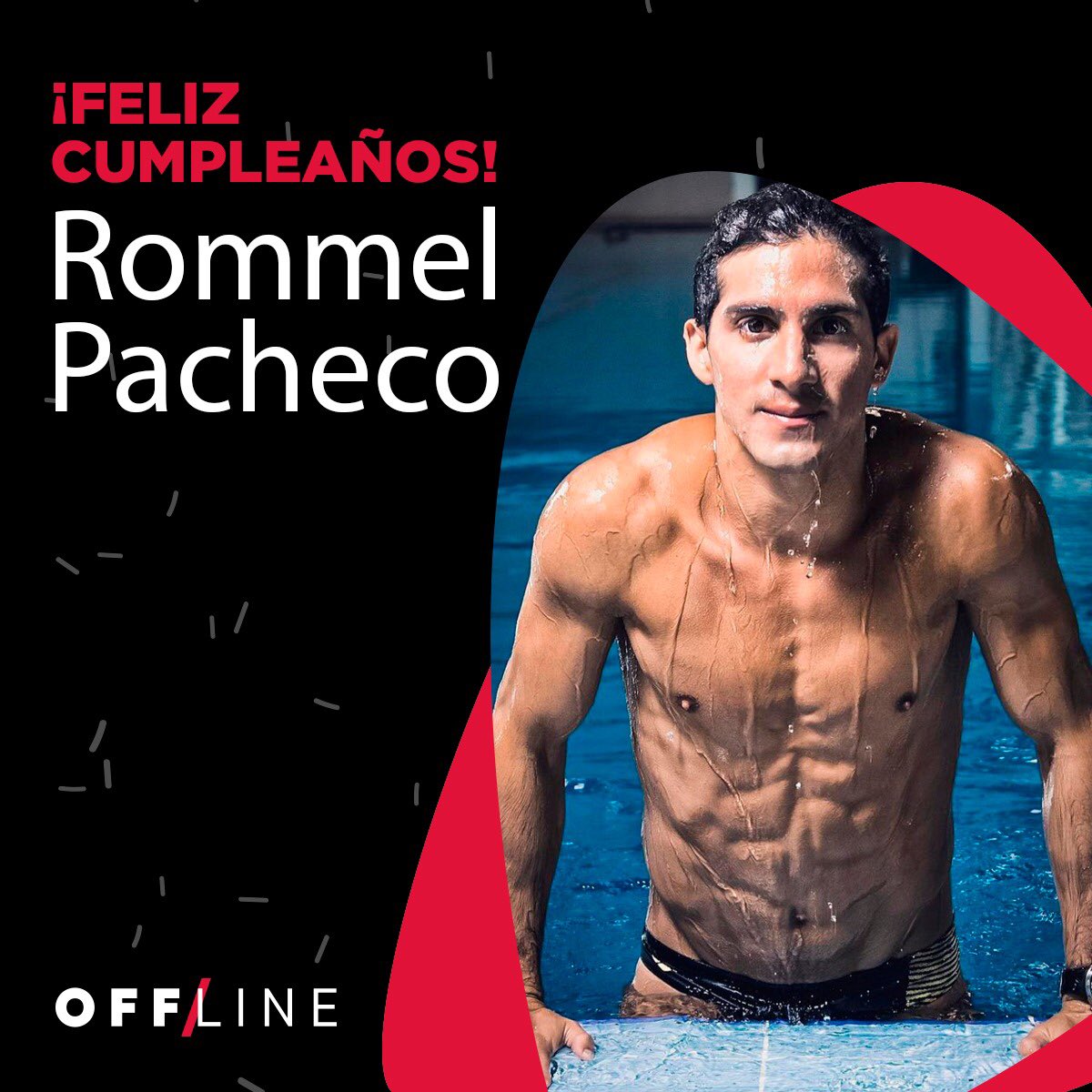 TheOffline_'s tweet photo. ¡Feliz cumpleaños campeón @Rommel_Pacheco !! 🎂🎈🎉🔝🙌🏻 #TalentoOffline #Offlineexoerience #RommelPacheco #Clavadista #Olimpico #deportes #cdmx #centraldetalentos https://t.co/P4vmhcjyu3