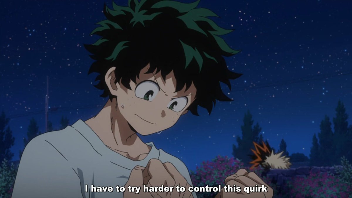 I will be posting on this thread every Bakudeku moment that I did a screenshot of from Heroes Rising  Starting from this scene right here!!