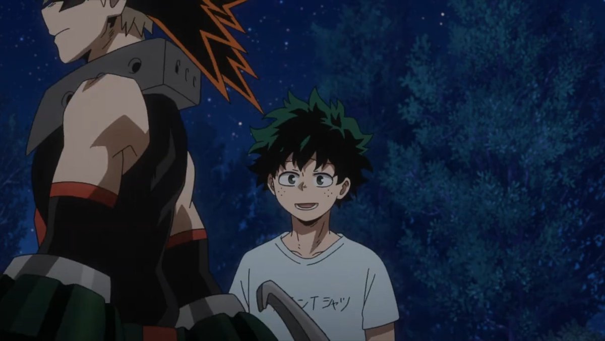 I've noticed that Deku really likes mentioning the fact that him and Kacchan are childhood friends