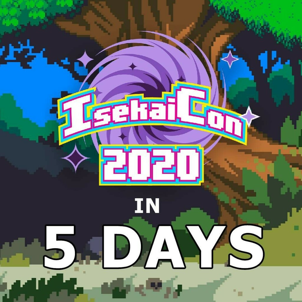 The con is coming up fast!

#virtualconvention #onlineconvention #animeconvention #fanconvention #comicconvention #artistalley #virtualartistalley #artistalleyonline #isekaicon2020