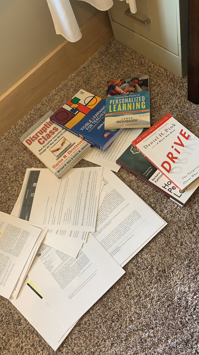 sldonnelly5's tweet photo. Dissertation work day! Not easy to stay motivated at times but going to keep grinding! πͺπ½@TracyReimer53 #studentengagement #flexscheduling https://t.co/KO93cQOkki