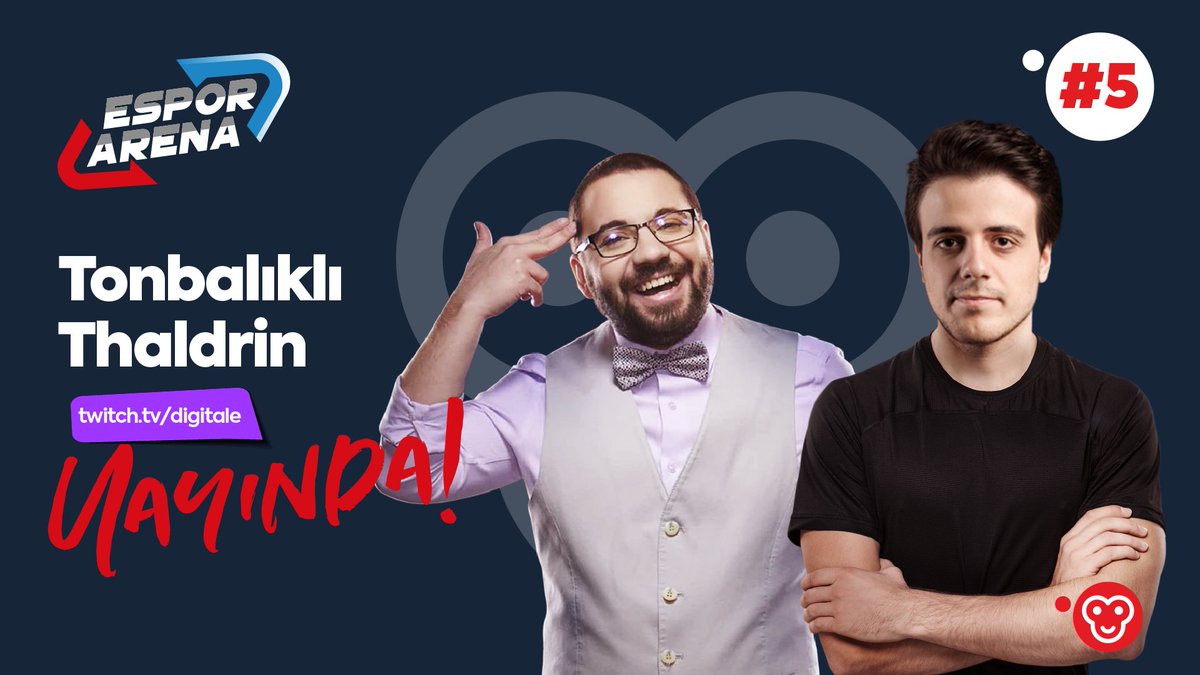 digitalegame's tweet photo. 🛎Espor Arena @tonbalikli Christopher Willekens ve @thaldrinlol Berke Demir'in eşsiz yorumlarıyla Digitale Game twitch kanalımızda CANLI yayında!

🎥 https://t.co/7lZmvurtBk

#DigitaleGame #EsporArena #DigitaleGaming https://t.co/DNTKrAD63c