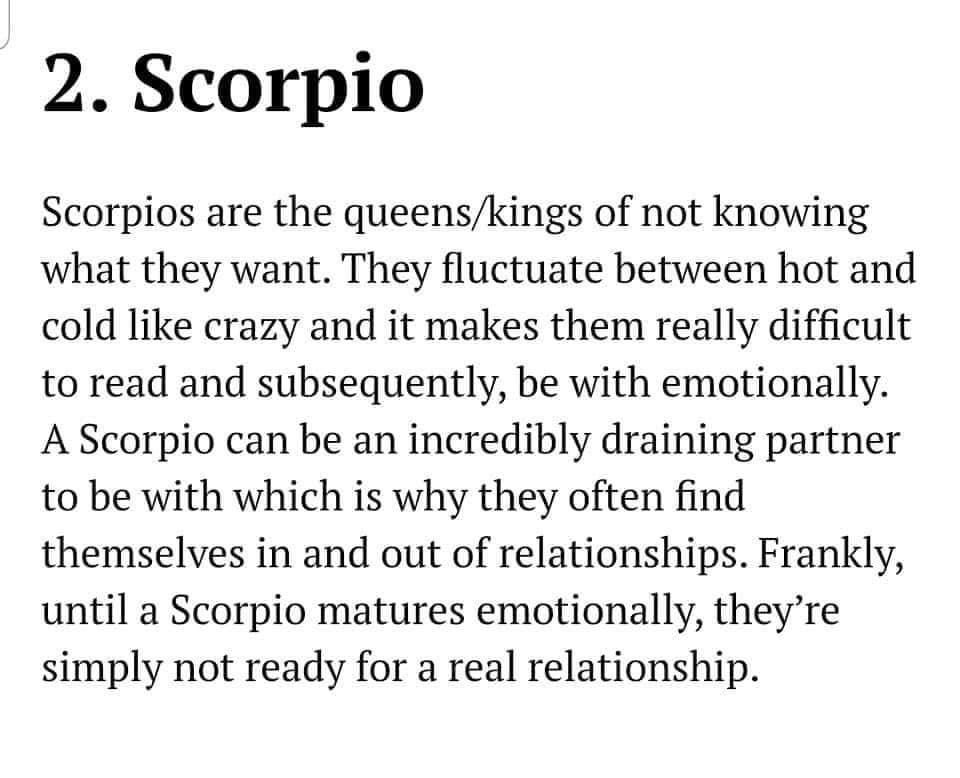 Top 4 zodiacs that are MOST difficult to love.
