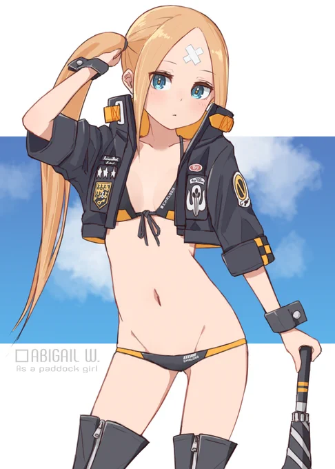レースクイーンなアビーさん

#FGO 