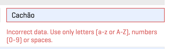 anacachao's tweet photo. This is not incorrect data, this is my surname @bimbaylola Get your designers/developers to check this: https://t.co/2GjGCqN8u6
#beinclusive #betterux #getmynameright #acceptmyaccentmark https://t.co/dGUCS3gfwa