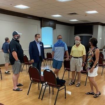 WinegarnerTX's tweet photo. Great to be back in Lake Kiowa on Friday to meet with folks and discuss a number of important issues. Thanks to everyone who came out on such a hot day. https://t.co/8Zf3PTKtNF
